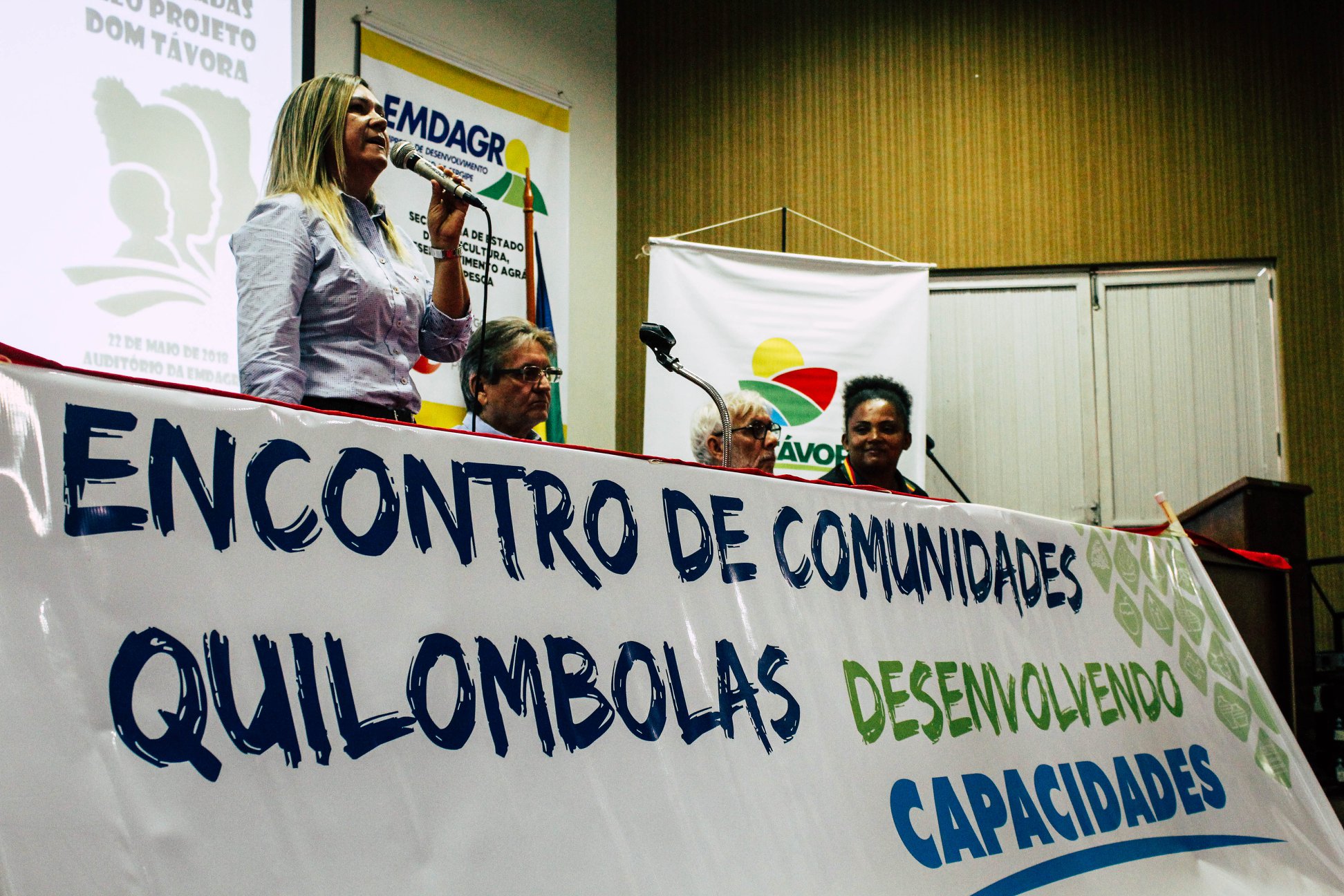 Comunidades quilombolas atendidas pelo Projeto Dom Távora estiveram reunidas para tratar de acesso às políticas públicas