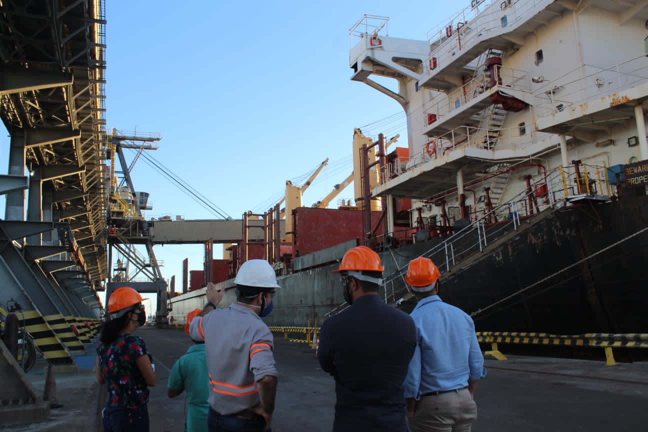 Terminal Marítimo sergipano exporta primeiro grande carregamento de milho para o mercado norte-americano