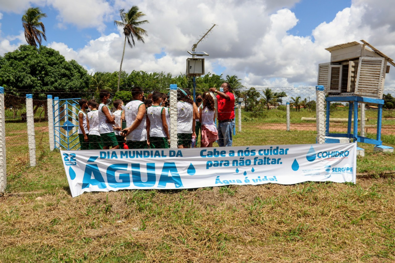 Cohidro conclui Semana da Água com visita de estudantes em perímetro de Lagarto