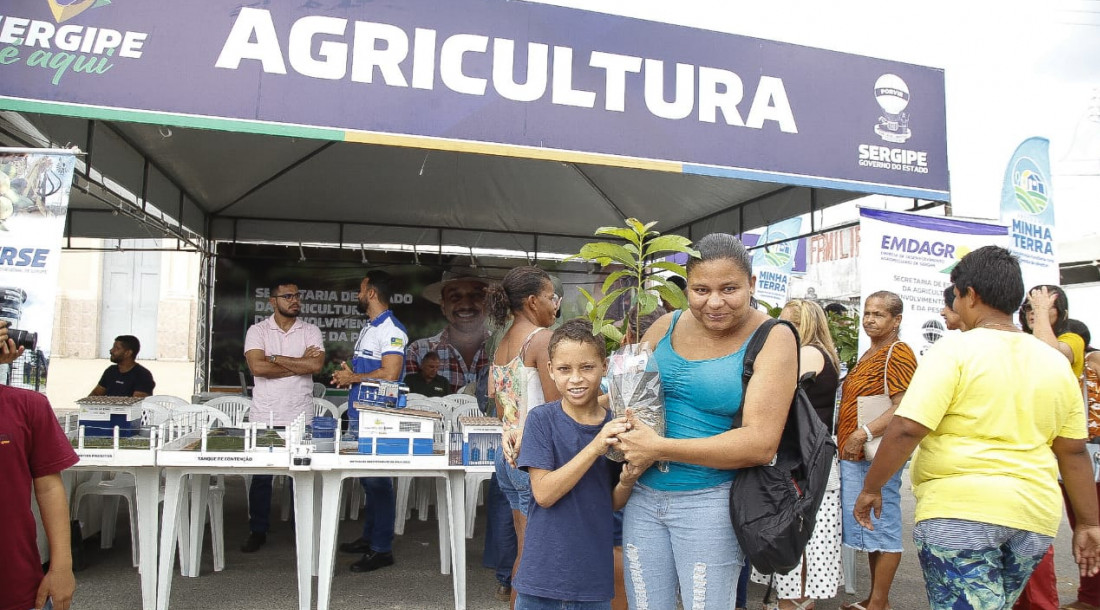 Agricultores de Brejo Grande aproveitaram serviços do ‘Sergipe é aqui’