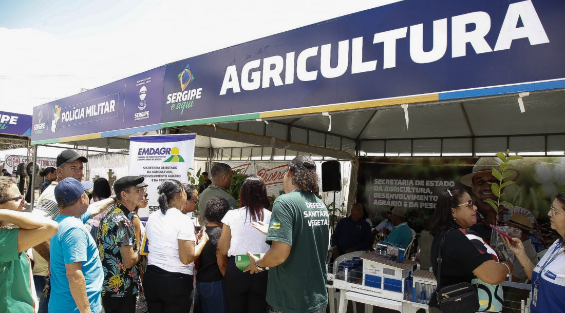 Seagri e vinculadas prestam assistência a produtores no ‘Sergipe é Aqui’ em Pedrinhas