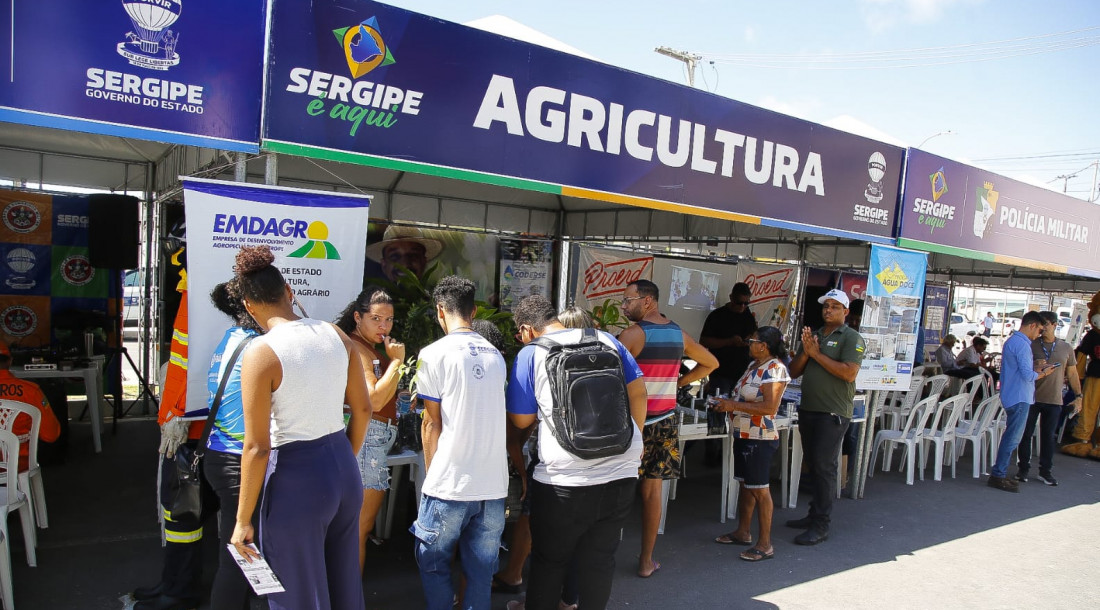 Produtores rurais da Barra dos Coqueiros aproveitam serviços da Secretaria da Agricultura na 41ª edição do ‘Sergipe é aqui’