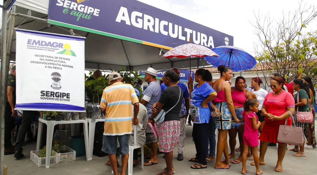Seagri e vinculadas levam ações para produtores na 40ª edição do Sergipe é aqui, em Pirambu