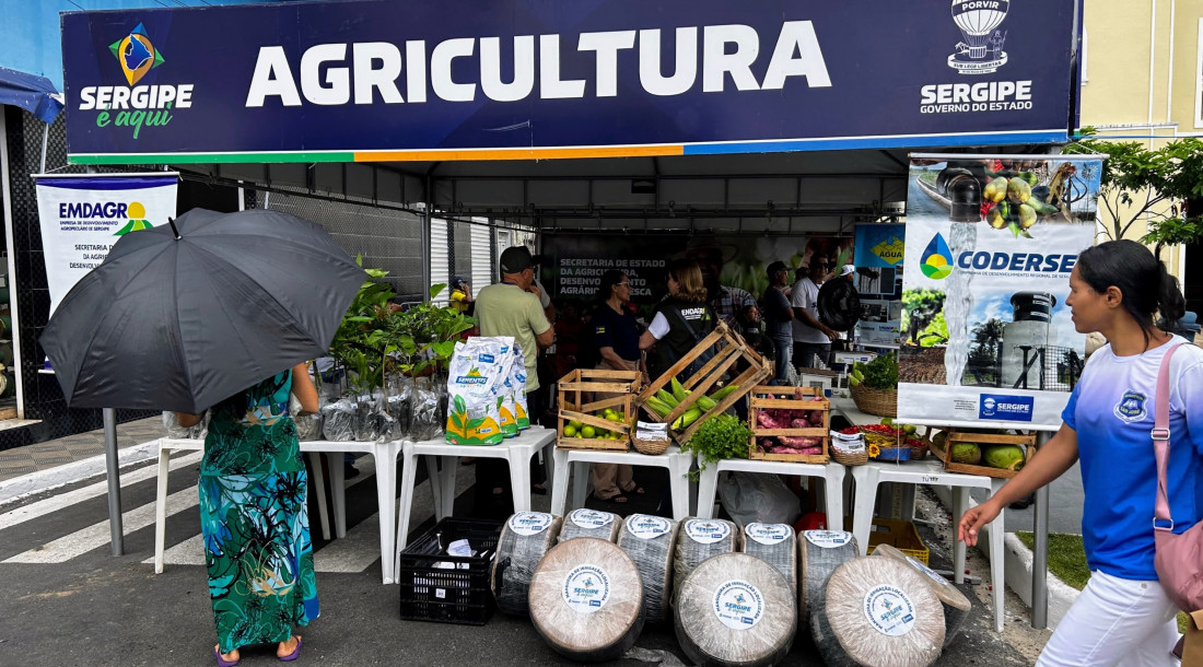 Secretaria de Agricultura leva sustentabilidade e qualidade de vida no campo para o ‘Sergipe é aqui’