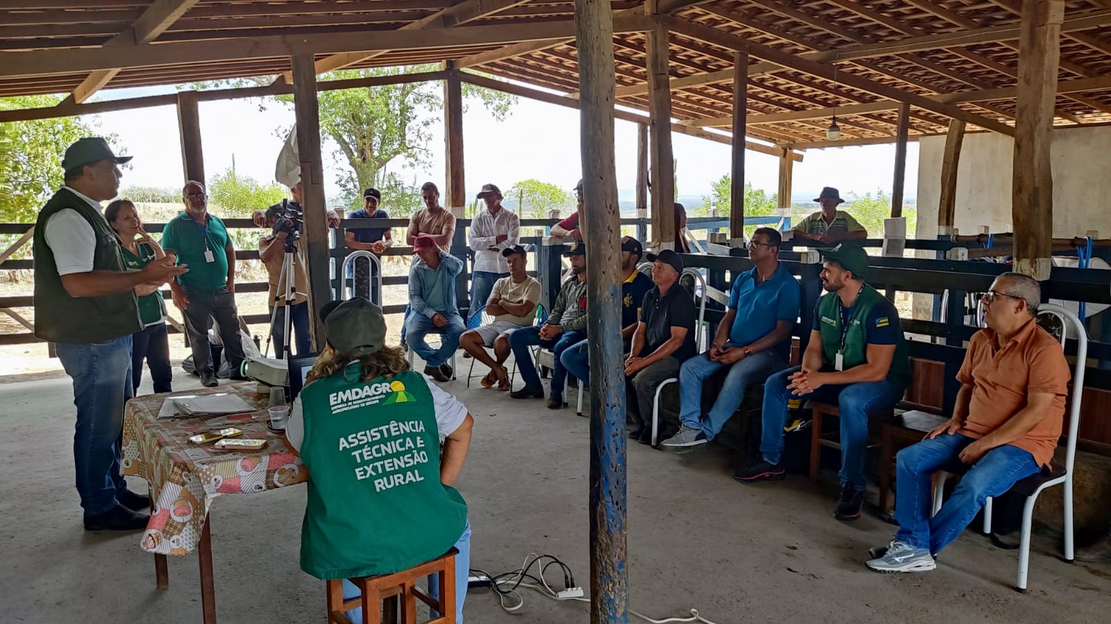 Produtores rurais de Itabi participam de Curso de Boas Práticas de Produção de Leite