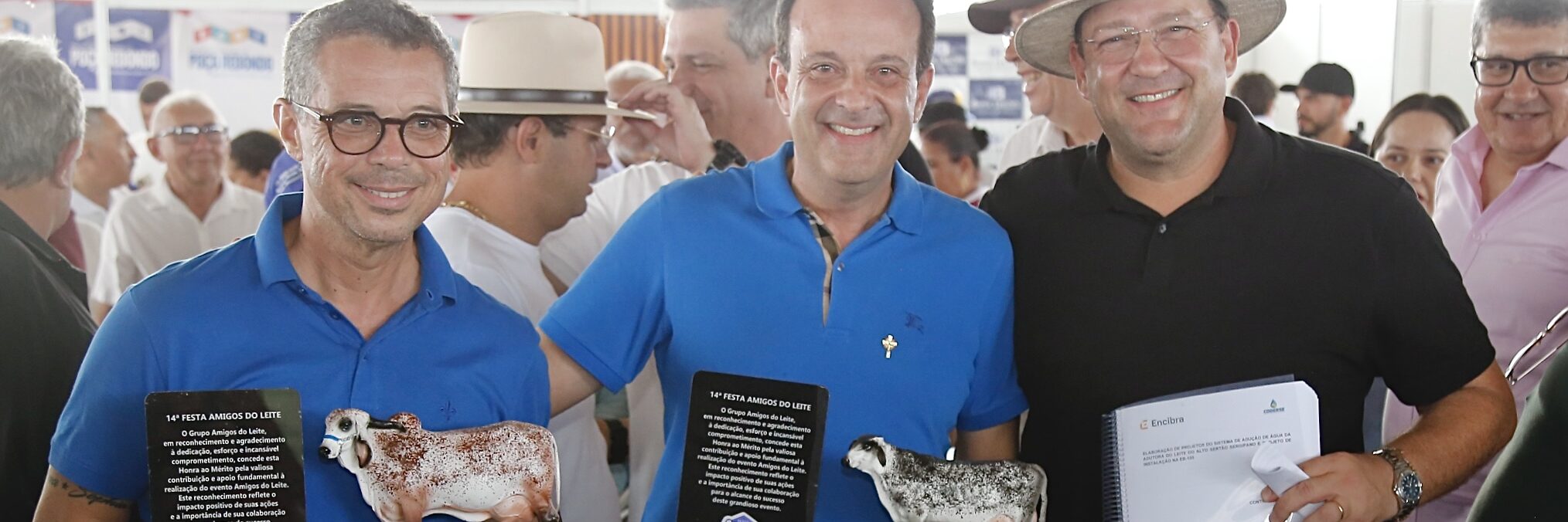 Governo apresenta projeto de adutora na Festa Amigos do Leite