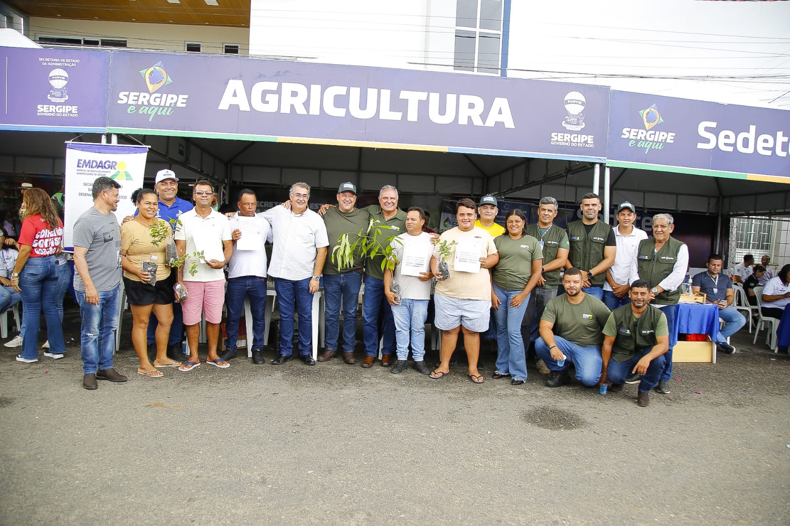 Seagri e vinculadas fortalecem agricultura familiar em São Francisco na 47ª Edição do ‘Sergipe é aqui’