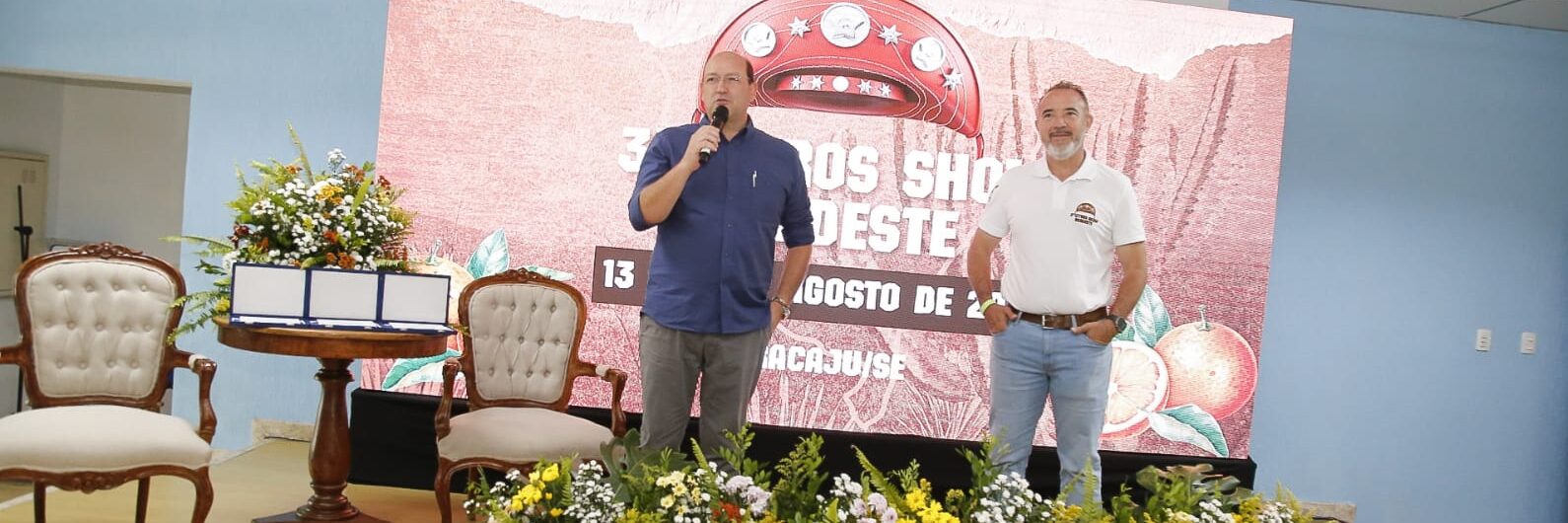 Governo de Sergipe participa do Citros Show Nordeste 2025
