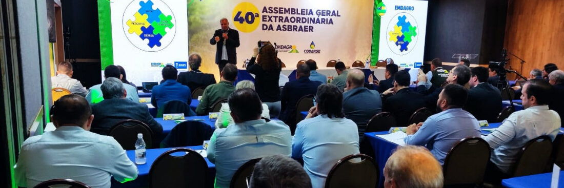Sergipe apresenta resultados expressivos em Assistência Técnica e Extensão Rural durante o segundo dia da 40ª Reunião Extraordinária da Asbraer