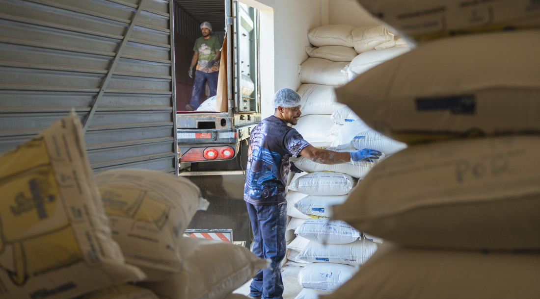 Mais de 100 toneladas de farinha produzida em Sergipe serão exportadas para a Itália