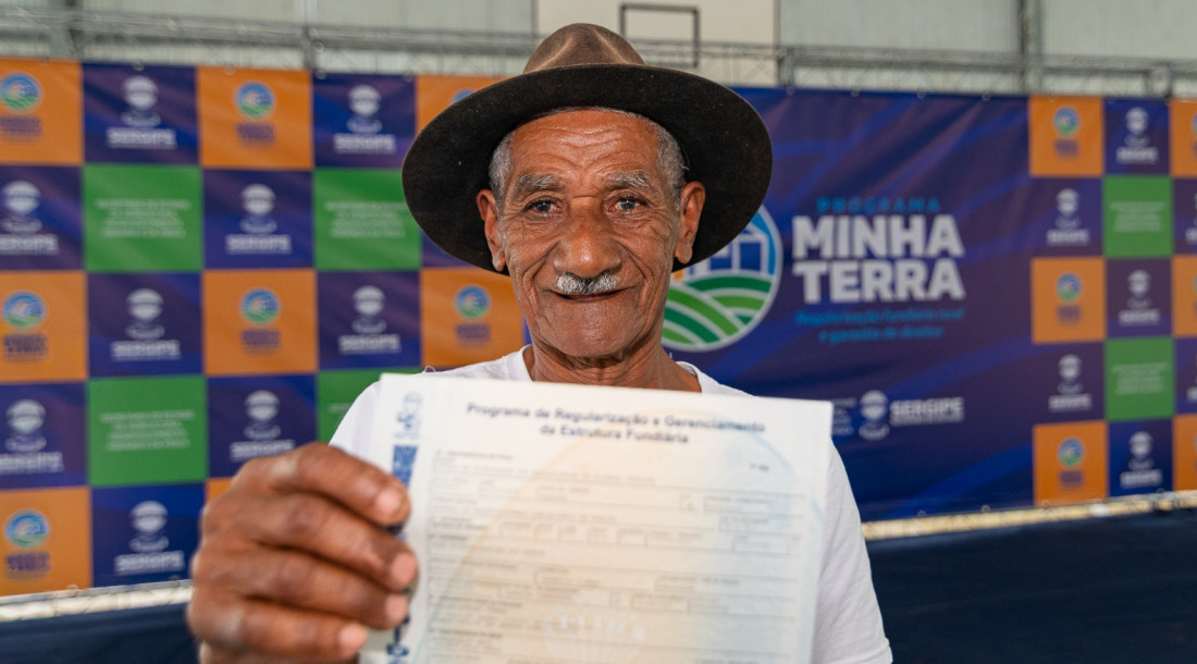 Governo de Sergipe garante segurança e dignidade a pequenos produtores por meio da regularização fundiária