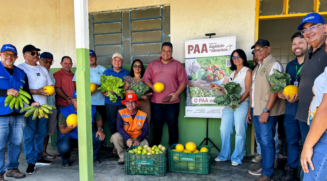 Perímetros irrigados estaduais iniciam ‘doação simultânea’ ao Programa de Aquisição de Alimentos da Conab