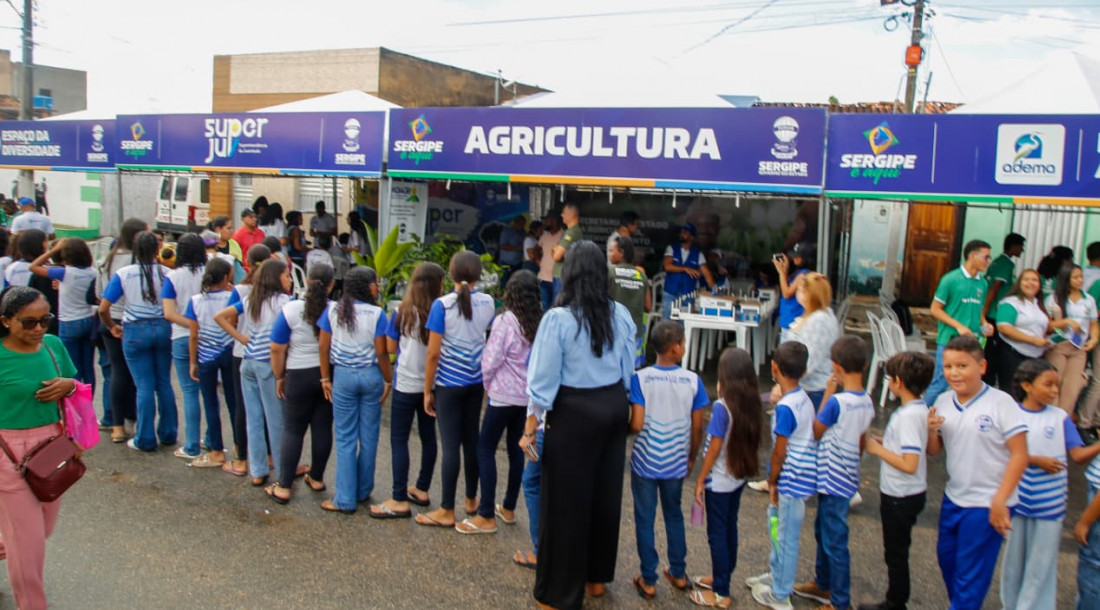 Seagri atende população de Japoatã com diversos serviços durante a 70ª edição ‘Sergipe é aqui”